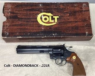 Colt DIAMONDBACK  .22LR