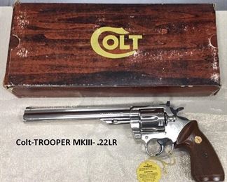 Colt TROOPER MKIII .22LR
