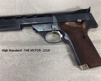 High Standard -THE VICTOR -.22LR