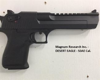Magnum Research Inc. -DESERT EAGLE-  50AE Cal.