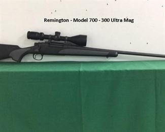 Remington- Model 700 - 300 Ultra Mag