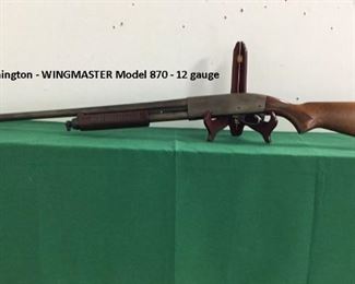 Remington- WINGMASTER Model 870 - 12 gauge