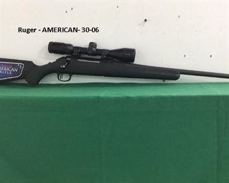 Ruger = American - 30-06 cal