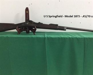 U S Springfield- Model 1873-  .45/70 cal
