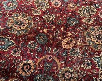 Hand knotted wool Mashad…near antique 