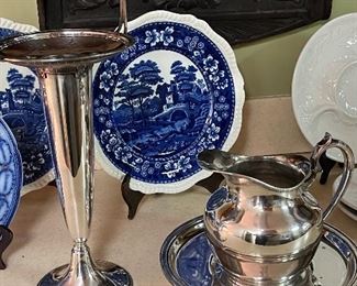 Sterling and English silver plate