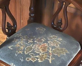 Original carpet bag upholstery 