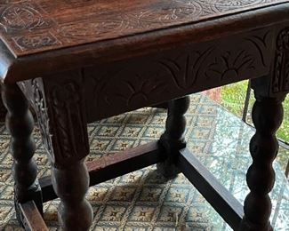 17th C Oy  stool/ale table