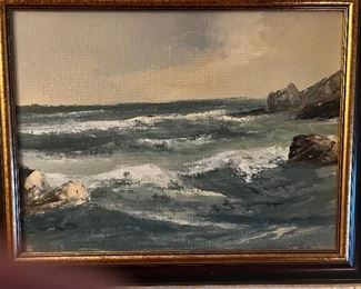 Fine Spanish oil by listed artist Matteo