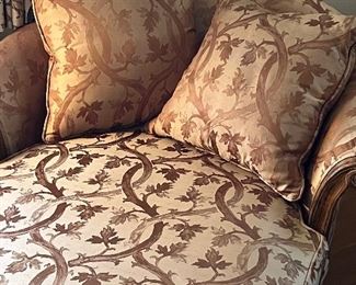 Gorgeous chaise lounge in silk