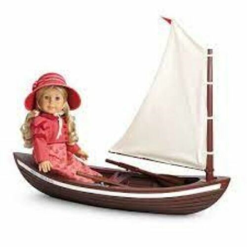 Caroline Abbott  - American Girl Doll and Skiff  - New in Box  - Mint Condition
