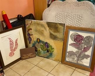 Roberto Juarez Art- the one on the far right is sold.