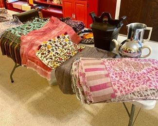 Tibetan Blankets and Scarves/Shawls from India