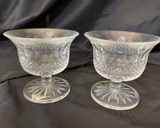 Waterford Colleen Footed Crystal Bowl 4" Set of 2