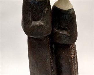  LLADRO MONJAS NUNS FIGURE. 13.5" TALL 