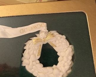 Wedgewood Christmas ornament