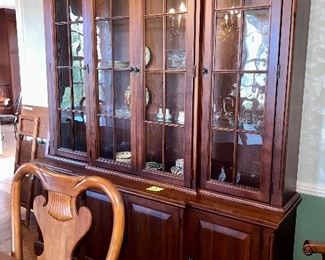 China Cabinet by Bob Timberlake for Lexington Furniture.  All Lit with great storage,