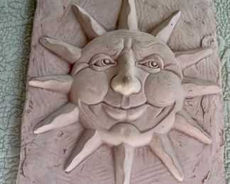 This Sun face plaque has to make you smile.  Great gift idea.