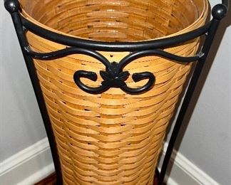 Waste basket by Longaberger