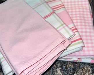 some of the dish towels 