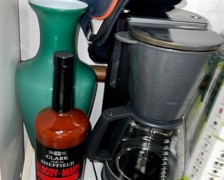 Yet another coffee maker and Bloody Mary mix