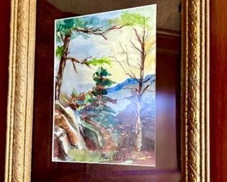 Quite a few original paintings by this artist.