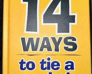 Just. in case you forgot how to tie a tie during Covid