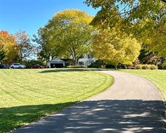 Entrance View to the Home from Leask Lane