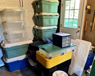 We have a few containers