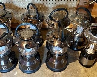 These are battery operated lanterns.