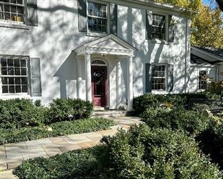Gorgeous Home of Morton Arboretum's CEO on the Grounds off of Leask Lane,  Home originally Built in 1921.  The Arboretum was Founded in 1920 by Joy Morton (Morton Salt)
