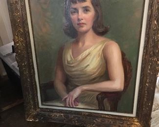 Lady Of The House Artist Signed Erwin Hoffman