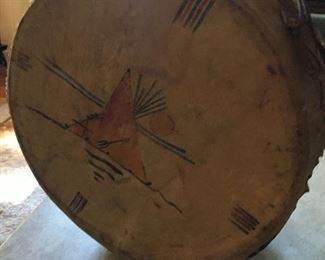 Early 20th Century Native American Tom- Tom Drum