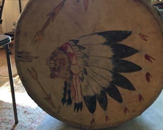 Early 20th Century Native American Tom- Tom Drum
