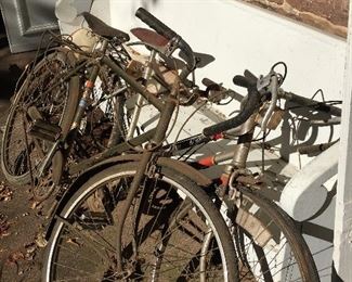 Vintage Columbia ,Raleigh ,Bicycles
