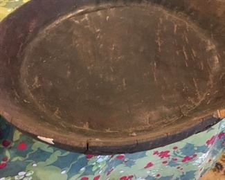 18 century wooden trencher