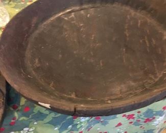 18 century wooden trencher