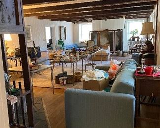 Large Great room Of The House . Lot Of Stuff. More Pics To come This Week End