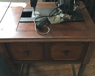 Kenmore Sewing Machine (Sears) With Cabinet