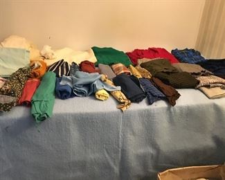 Collection Of Piece Goods Good For Quilting