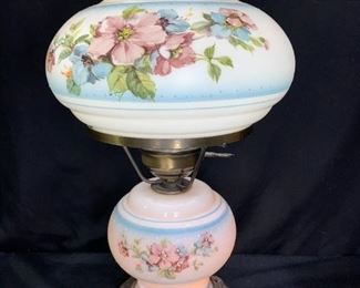 Painted Electrified Gone with the Wind Lamp