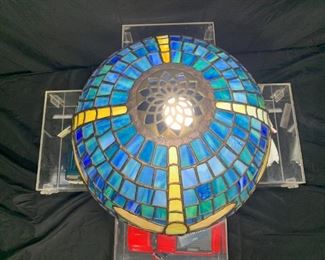 Leaded Stained Handmade Glass Car Shade
