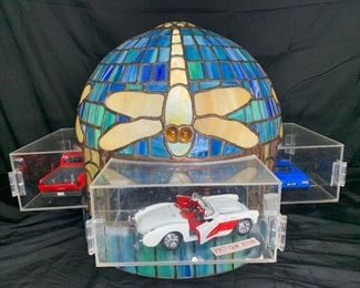 Leaded Stained Handmade Glass Car Shade