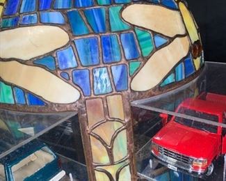Leaded Stained Handmade Glass Car Shade