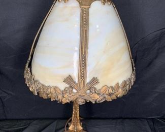 Bradley & Hubbard School Bronze Lamp