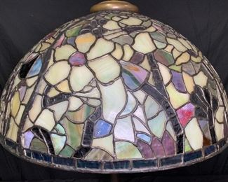 Multicolored Stained Glass Style Lamp