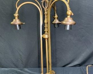 Italian Hollywood Regency Brass Table Lamp