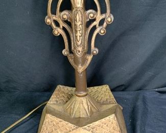 Art Deco 3 Light Lamp Base