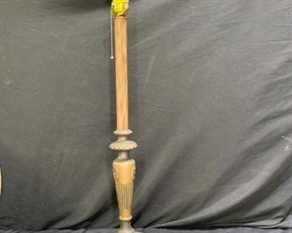 Vintage Greek Classic Metal Lamp Base
