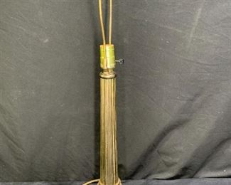 Vintage Gilded Italian Nouveau Shell Lamp Base